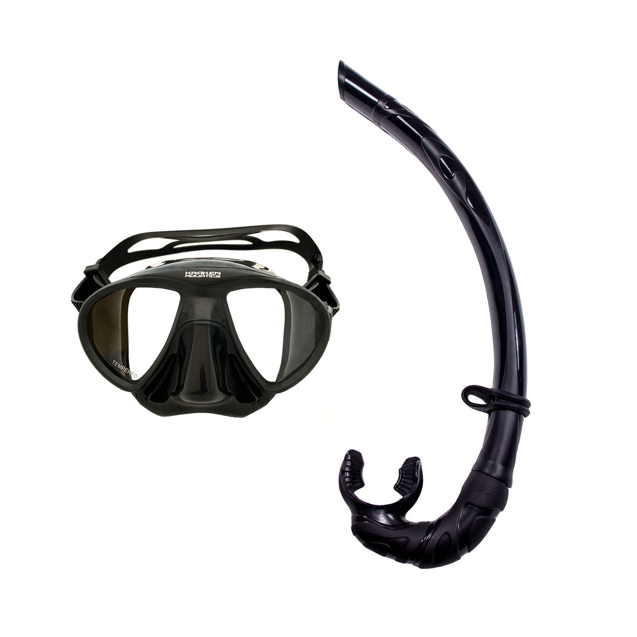 Freediver Mask and Snorkel Set – Kraken Aquatics