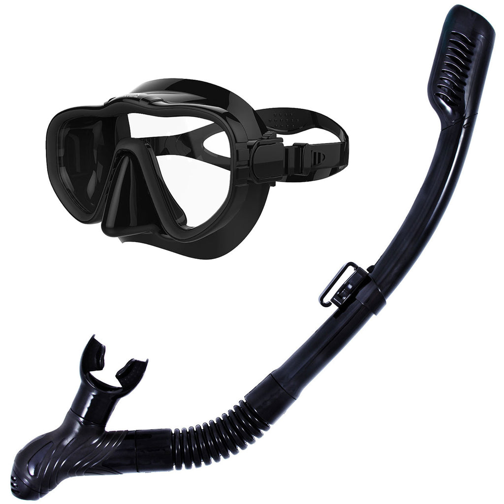 Mask and Dry Snorkel Set