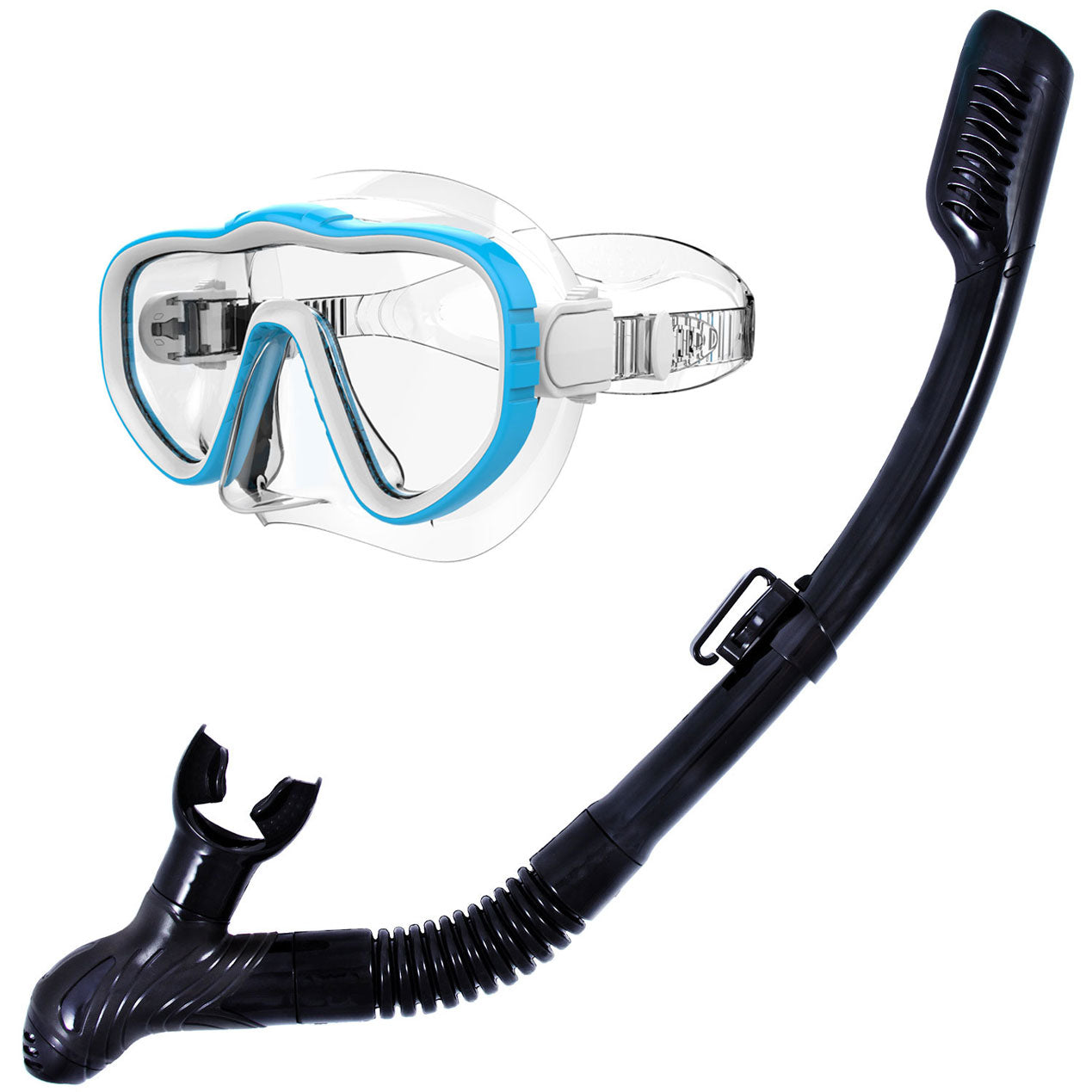 Mask and Dry Snorkel Set – Kraken Aquatics