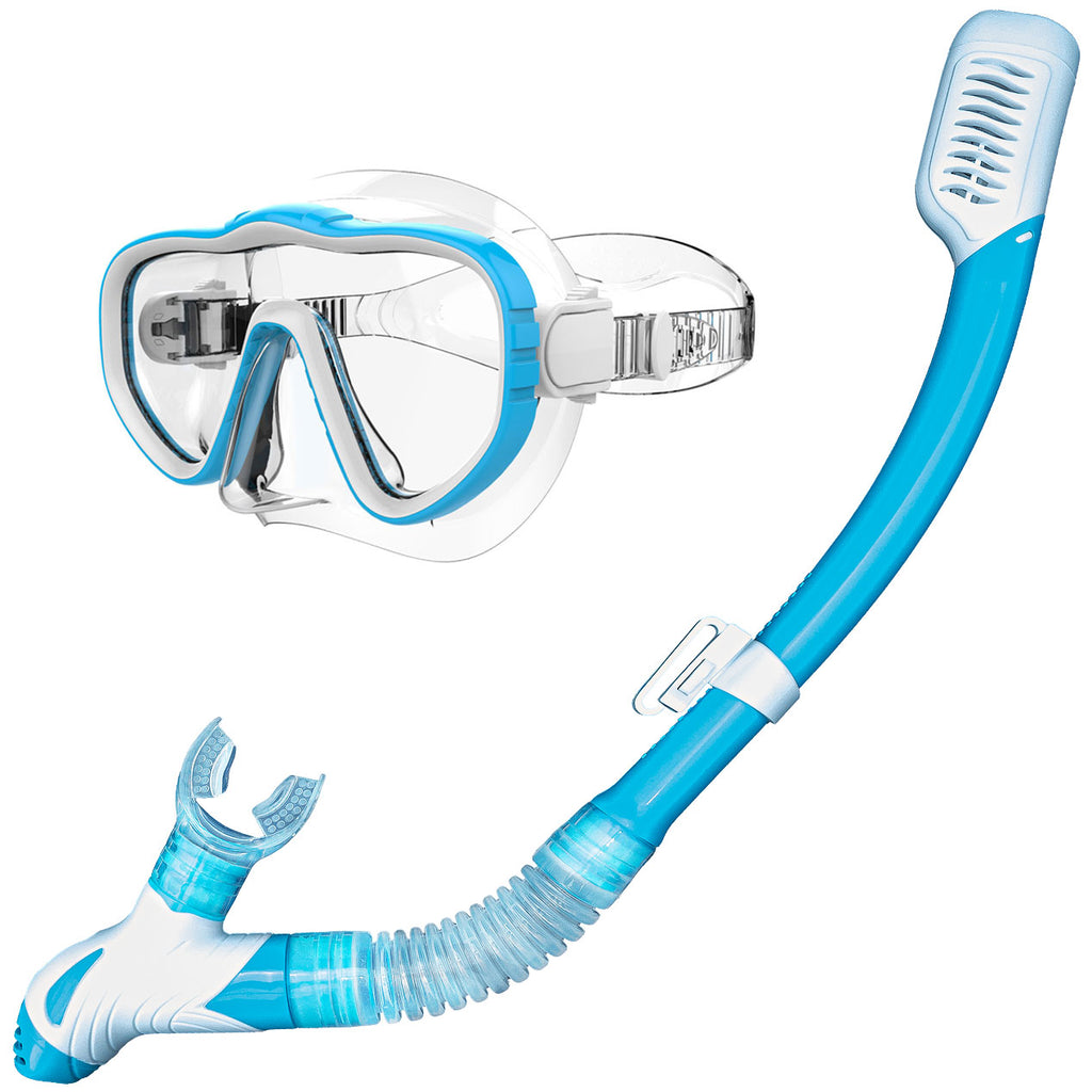 Mask and Dry Snorkel Set