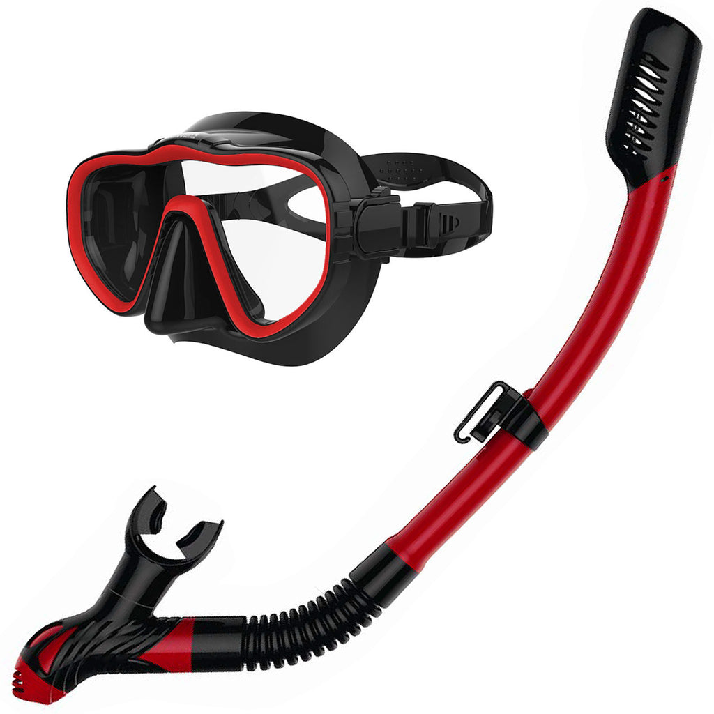 Mask and Dry Snorkel Set