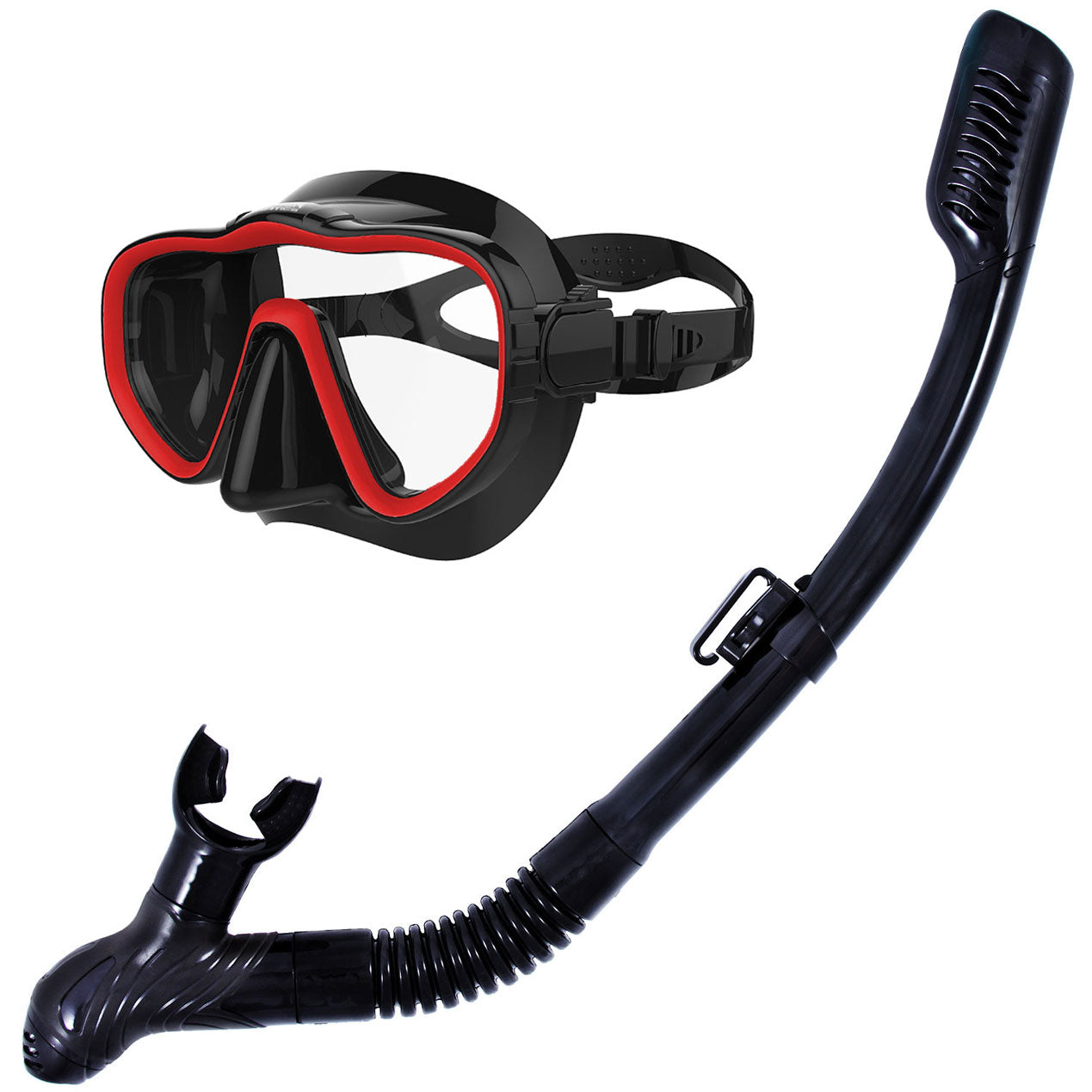 Mask and Dry Snorkel Set – Kraken Aquatics