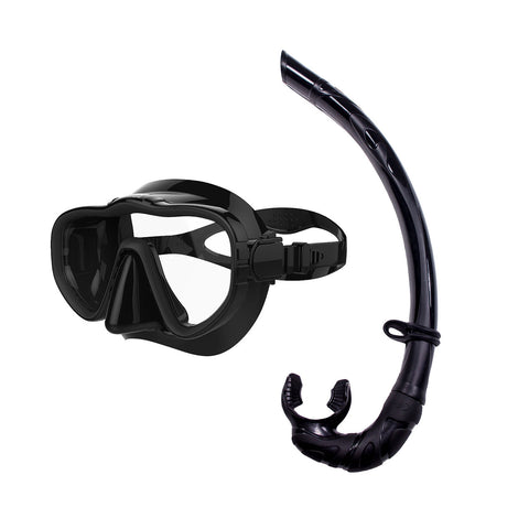Mask and Roll Up Snorkel Set