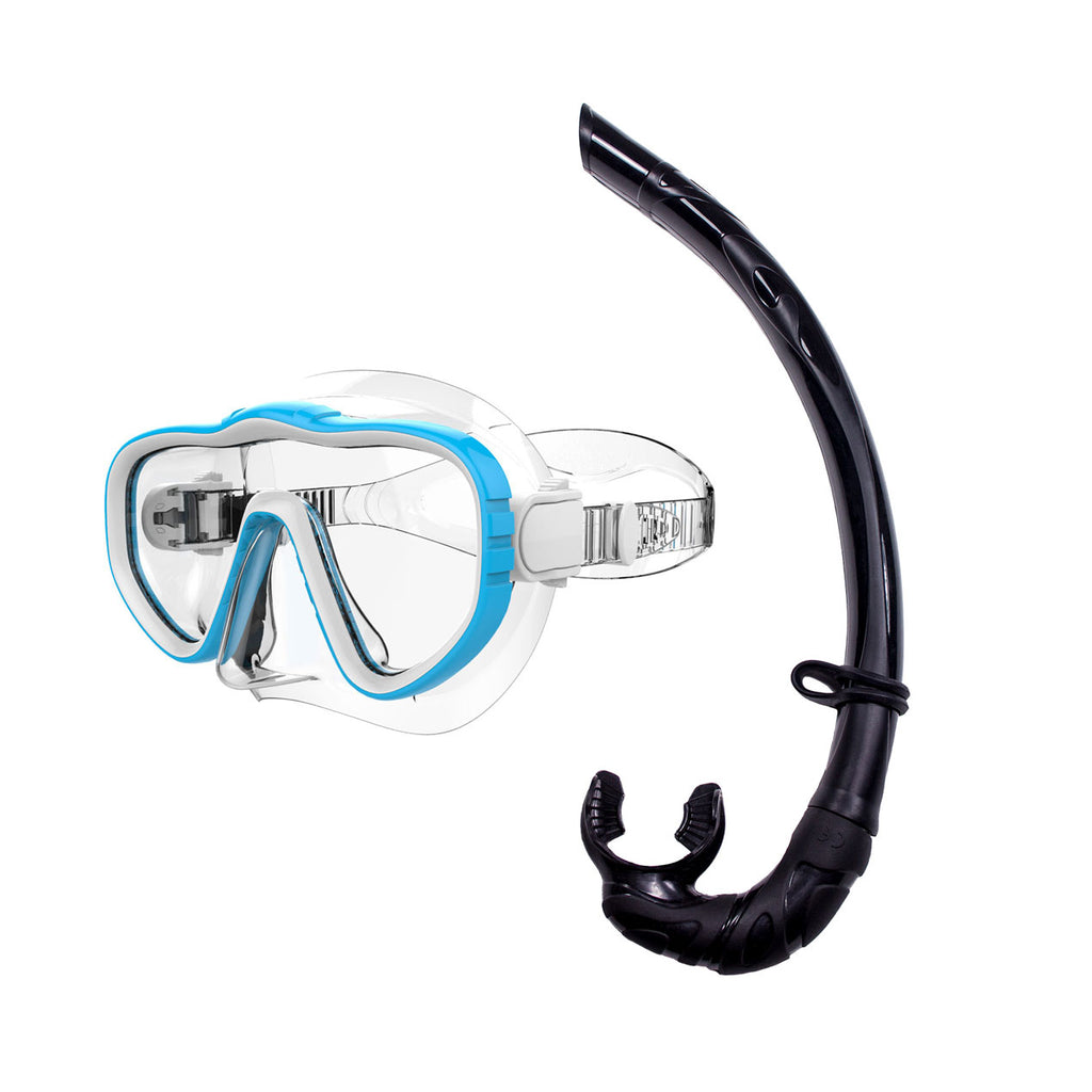 Mask and Roll Up Snorkel Set