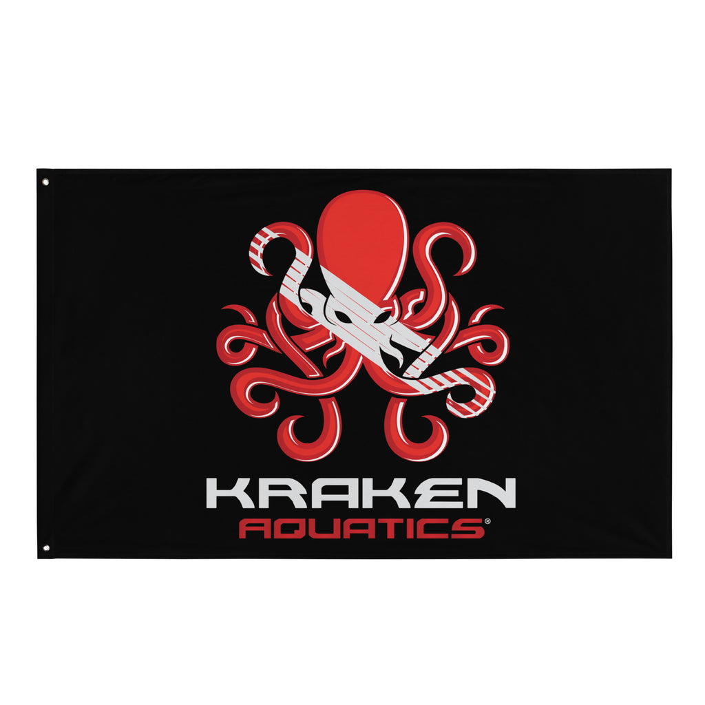 Kraken DIVER Logo Flag